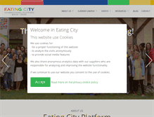 Tablet Screenshot of eatingcity.org